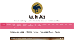 Desktop Screenshot of groupe-de-jazz.net